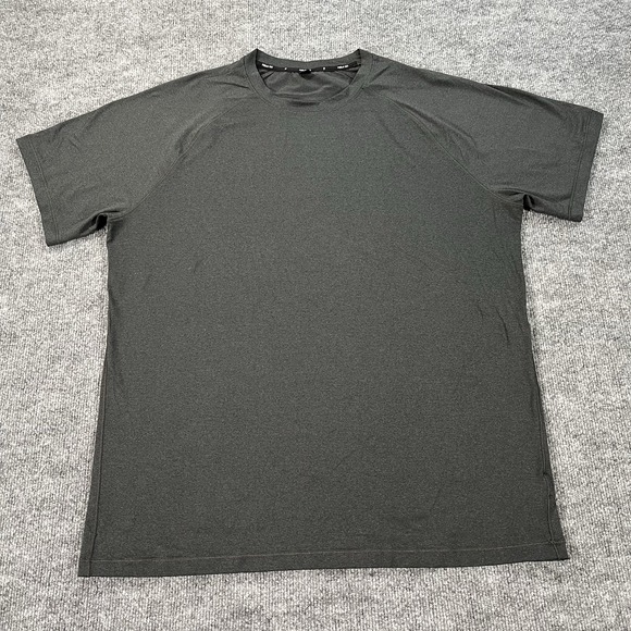Public Rec Shirt Mens XL Gray Elevate Short Sleeve Tee Crew Active Performance - Picture 1 of 8